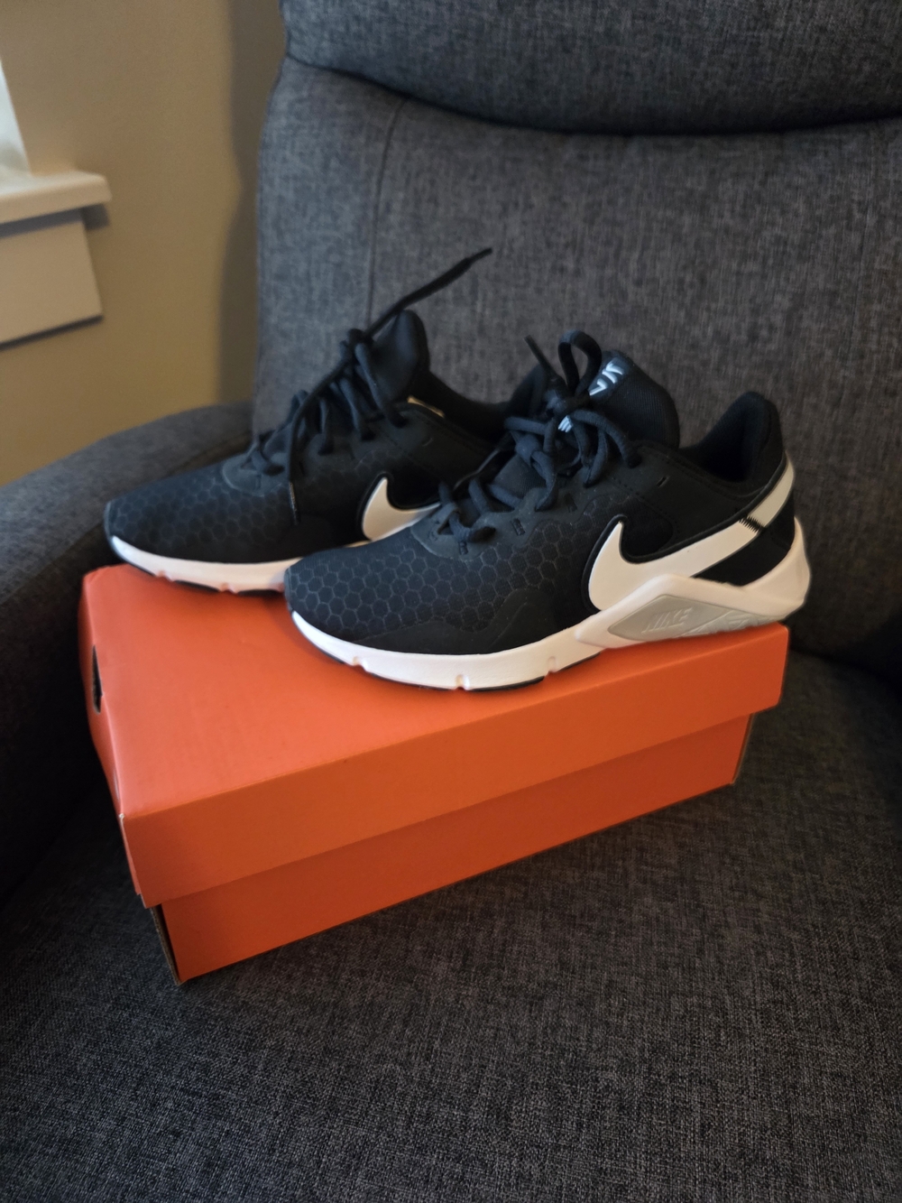 Nike Black & White Training Shoes